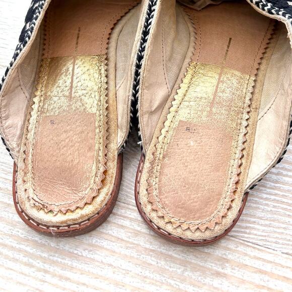 Dolce Vita Tia‎ Graphic Maximalist Embroidered Mule | Black/Ivory Size 8 - Picture 6 of 8